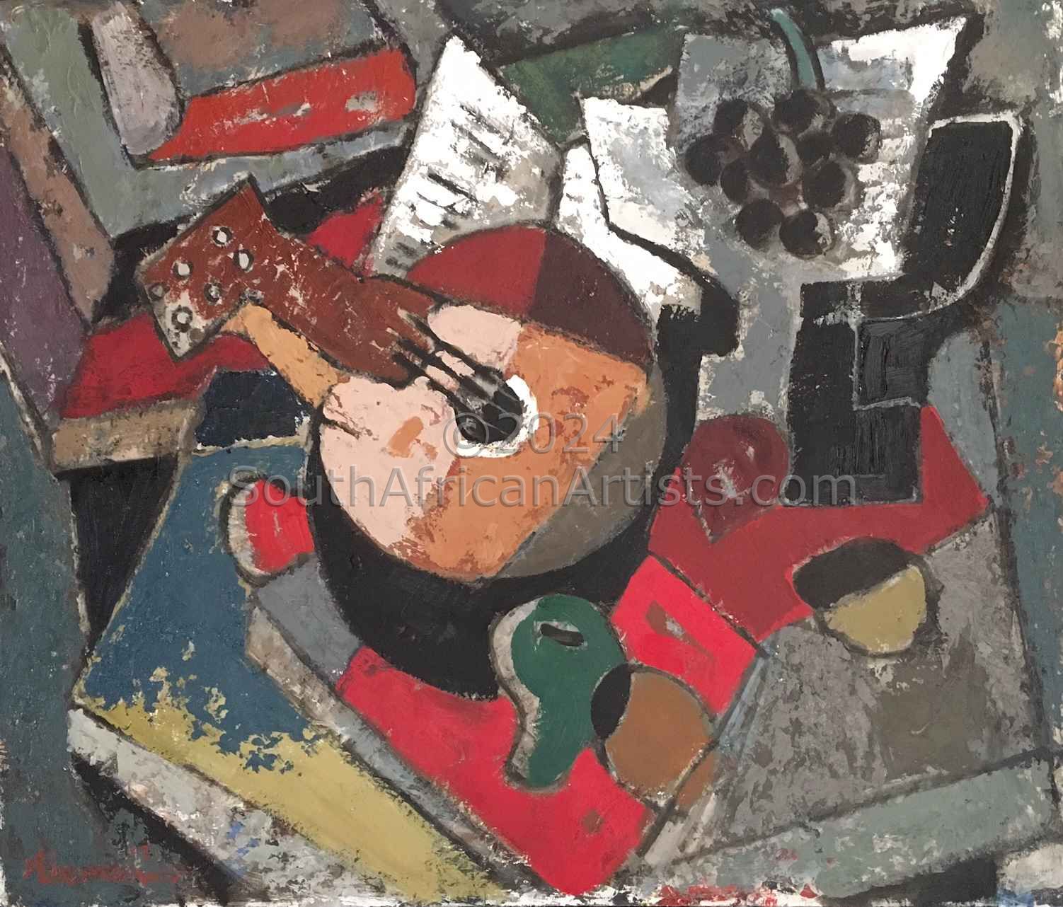 Still Life with Musical Instrument