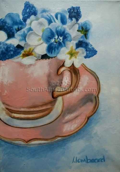 Flowers in Tea Cup
