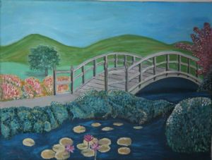"Bridge in Garden"