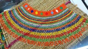 "Large Traditional MultiColor Necklace"