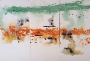 "Abstract Triptych 25"