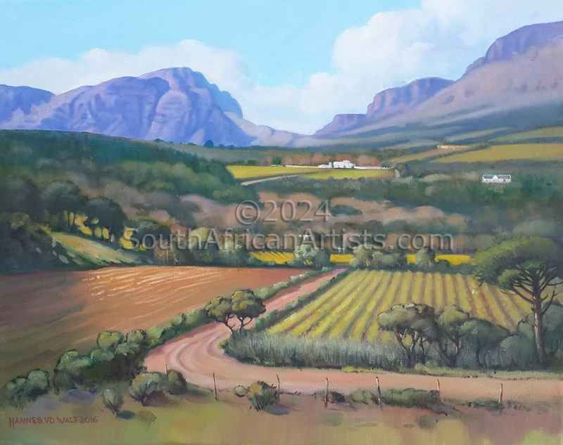 Where Two Mountains Meet near Stellenbosch