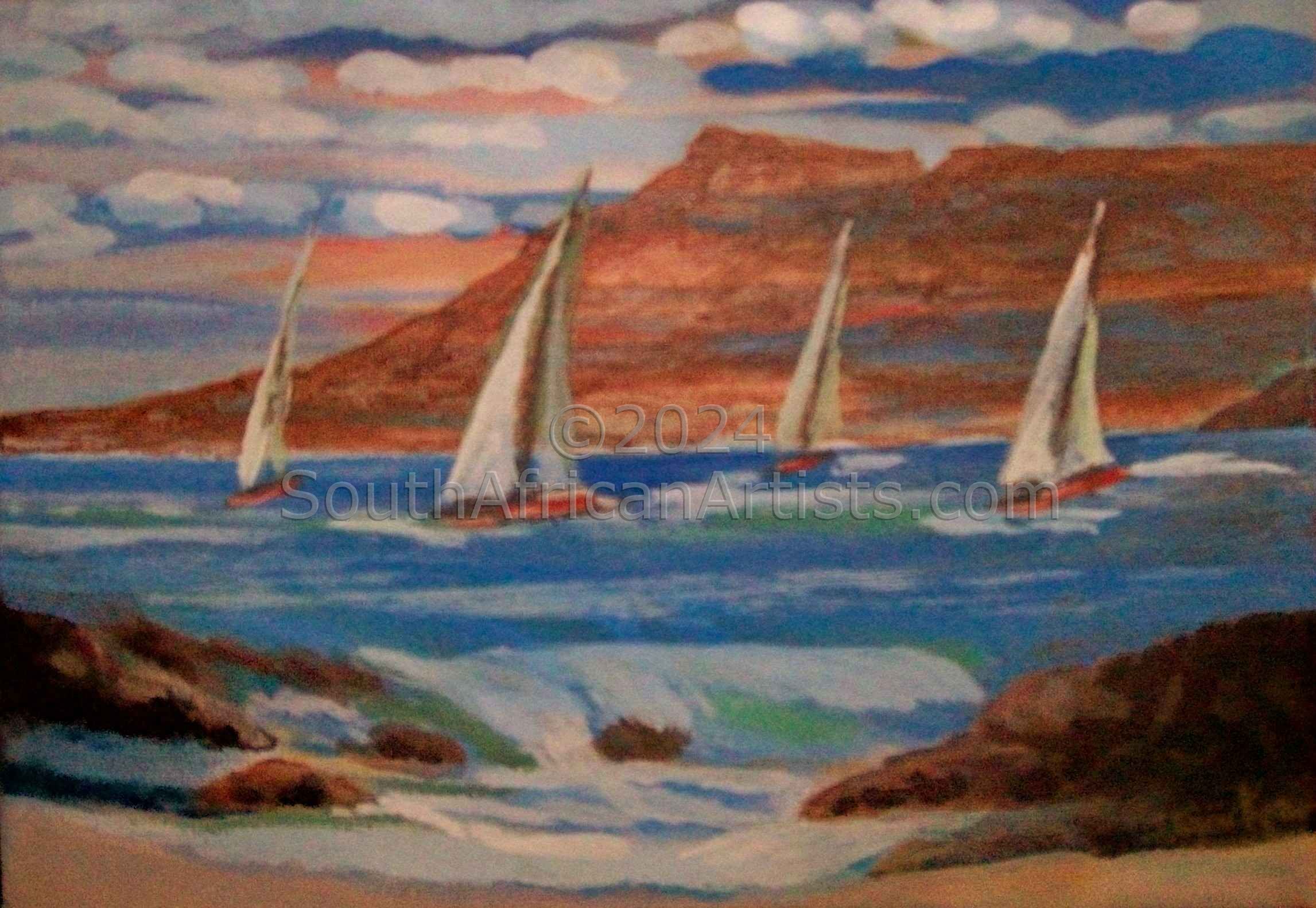 The 4 Sailboats