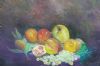 "Still Life Fruit &  Grapes"