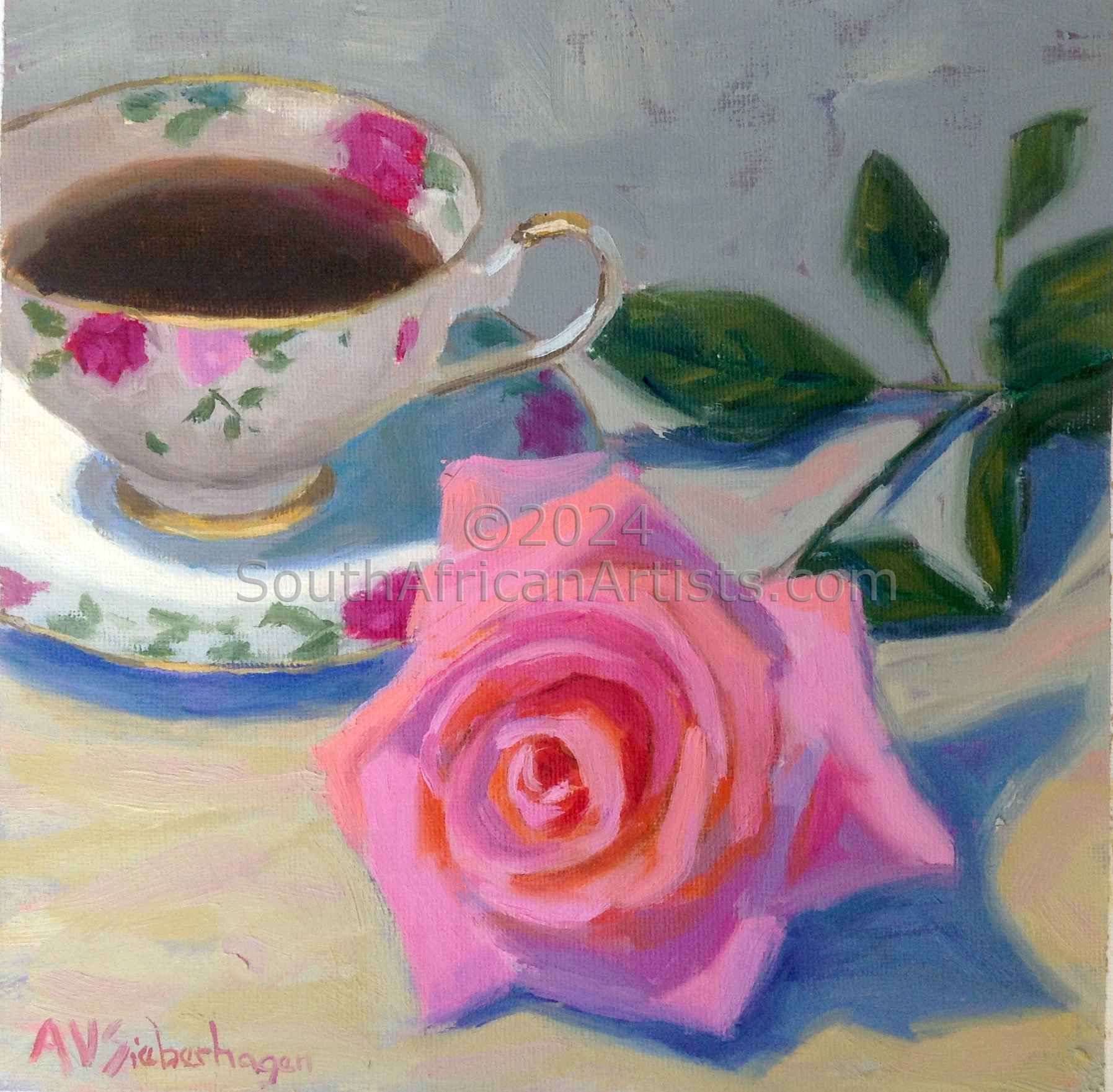 Rose and Teacup