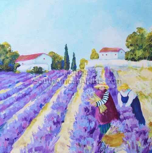 Gathering Lavender