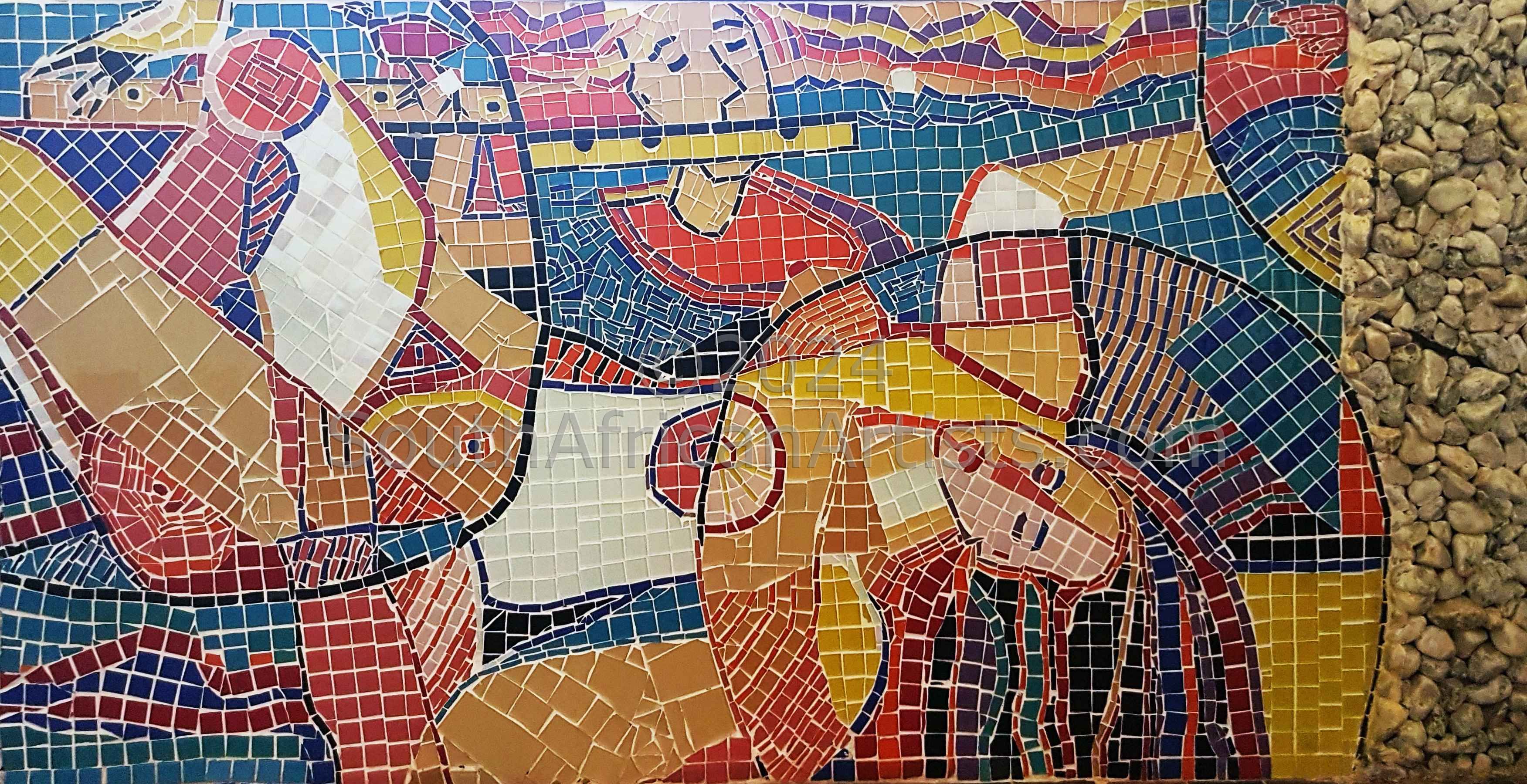 Fan Art-Isabel Le Roux-Mosaic 