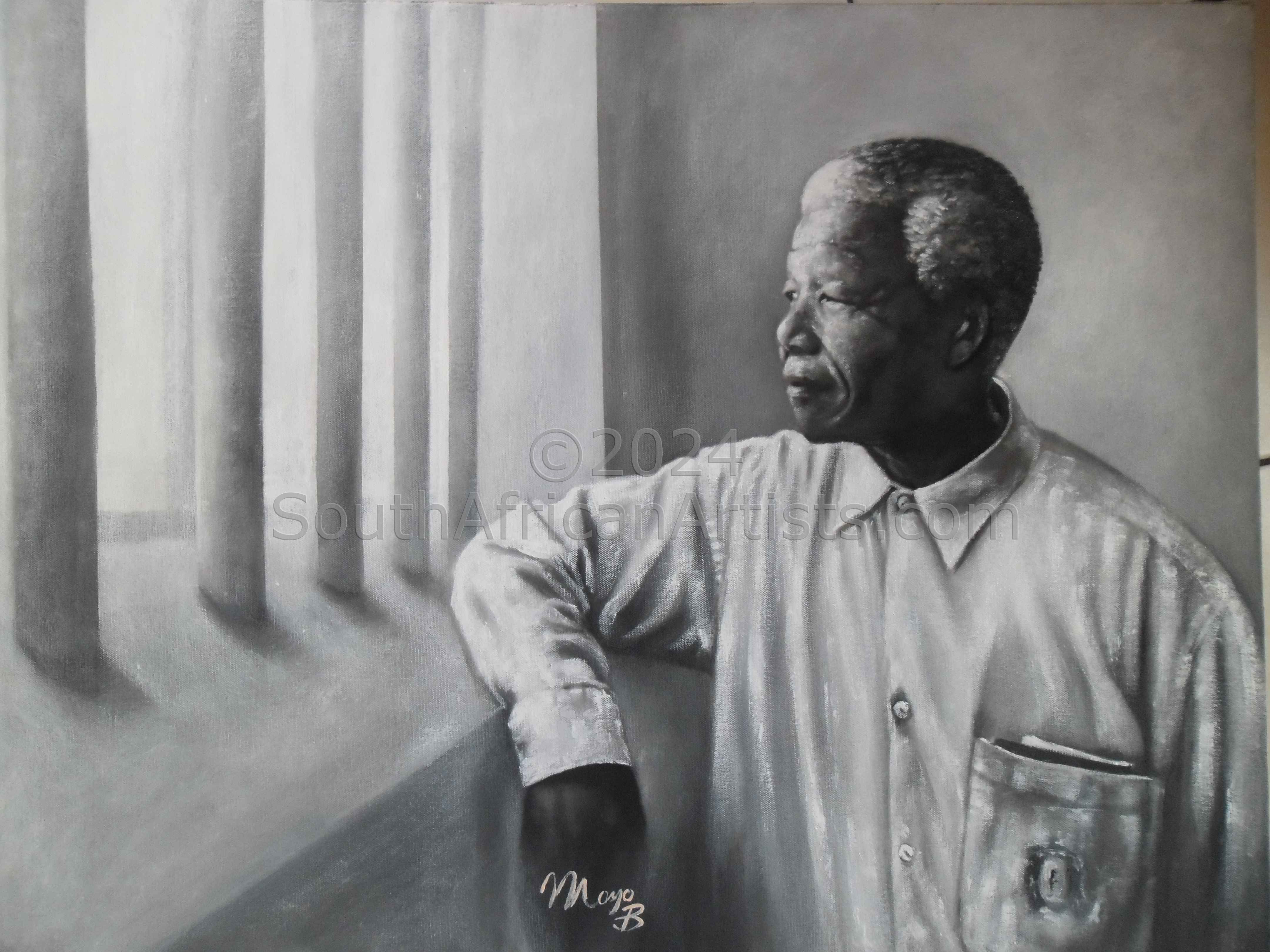 Mandela at the Window