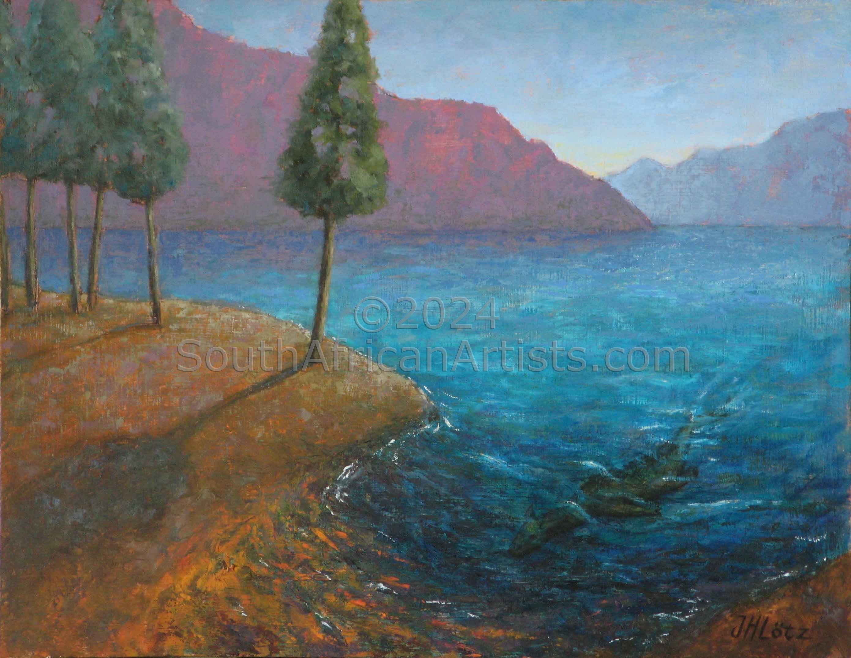 Droom. Turkoois Meer / Dream. Turquoise Lake