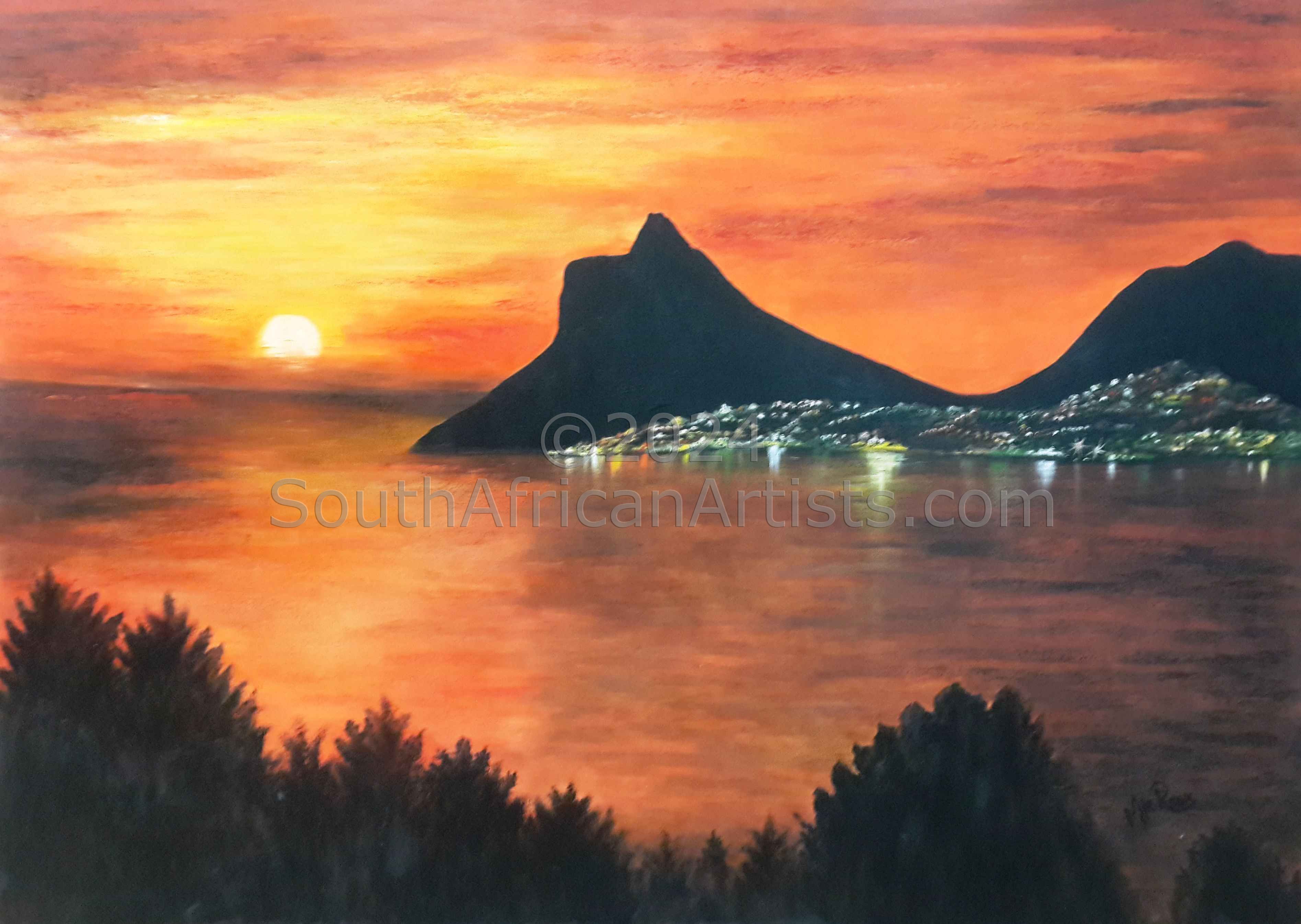 Sunset at Hout Bay ORDERED