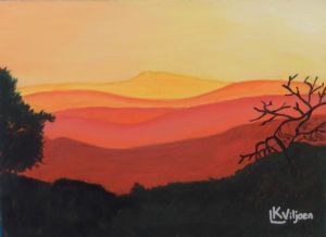 "Eastern Cape Country Sunset"