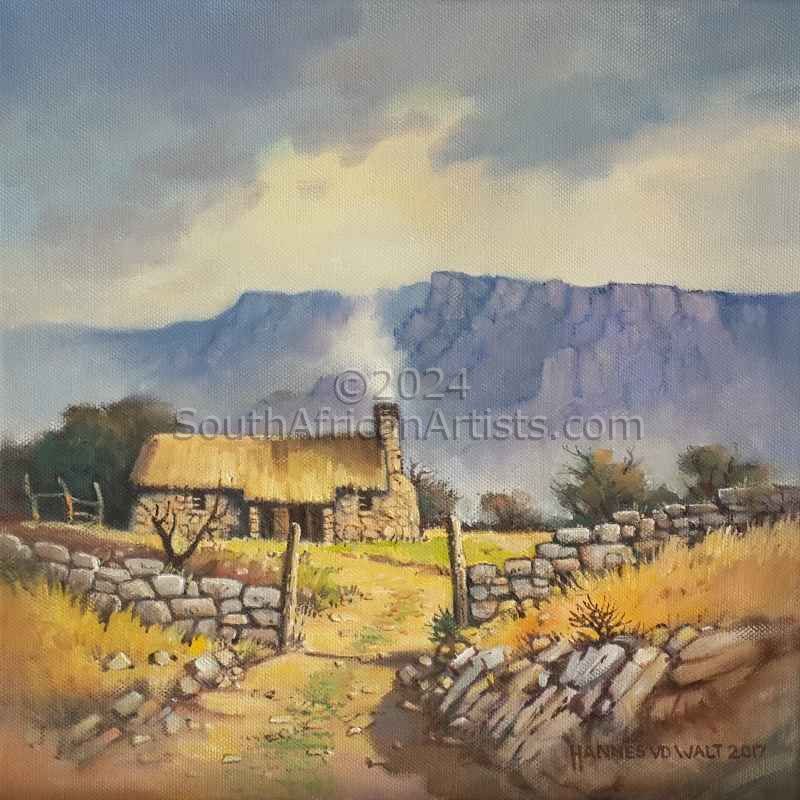 Stone Cottage with Mountain View