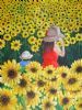 "Children Playing in the Sunflower Field"