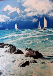 "Summer Seas and Sailboats"