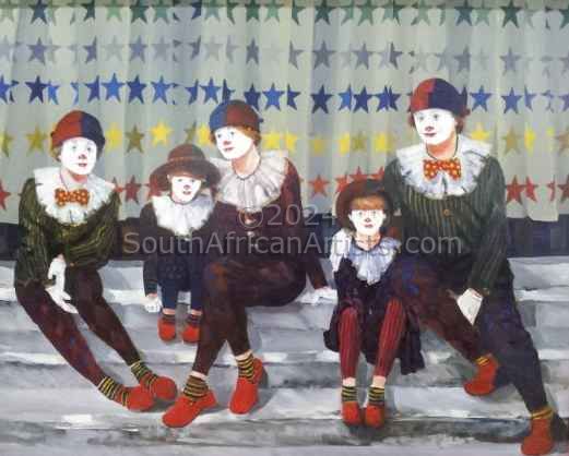 Five Clowns