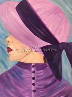 Lady in Purple