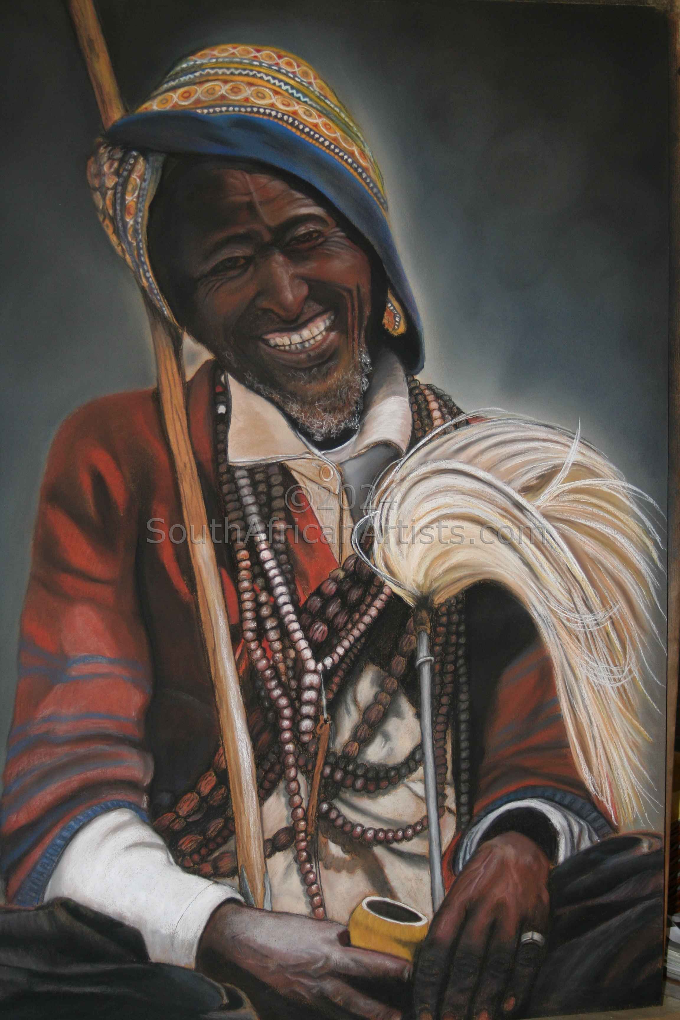 An Old African Gypsy Man