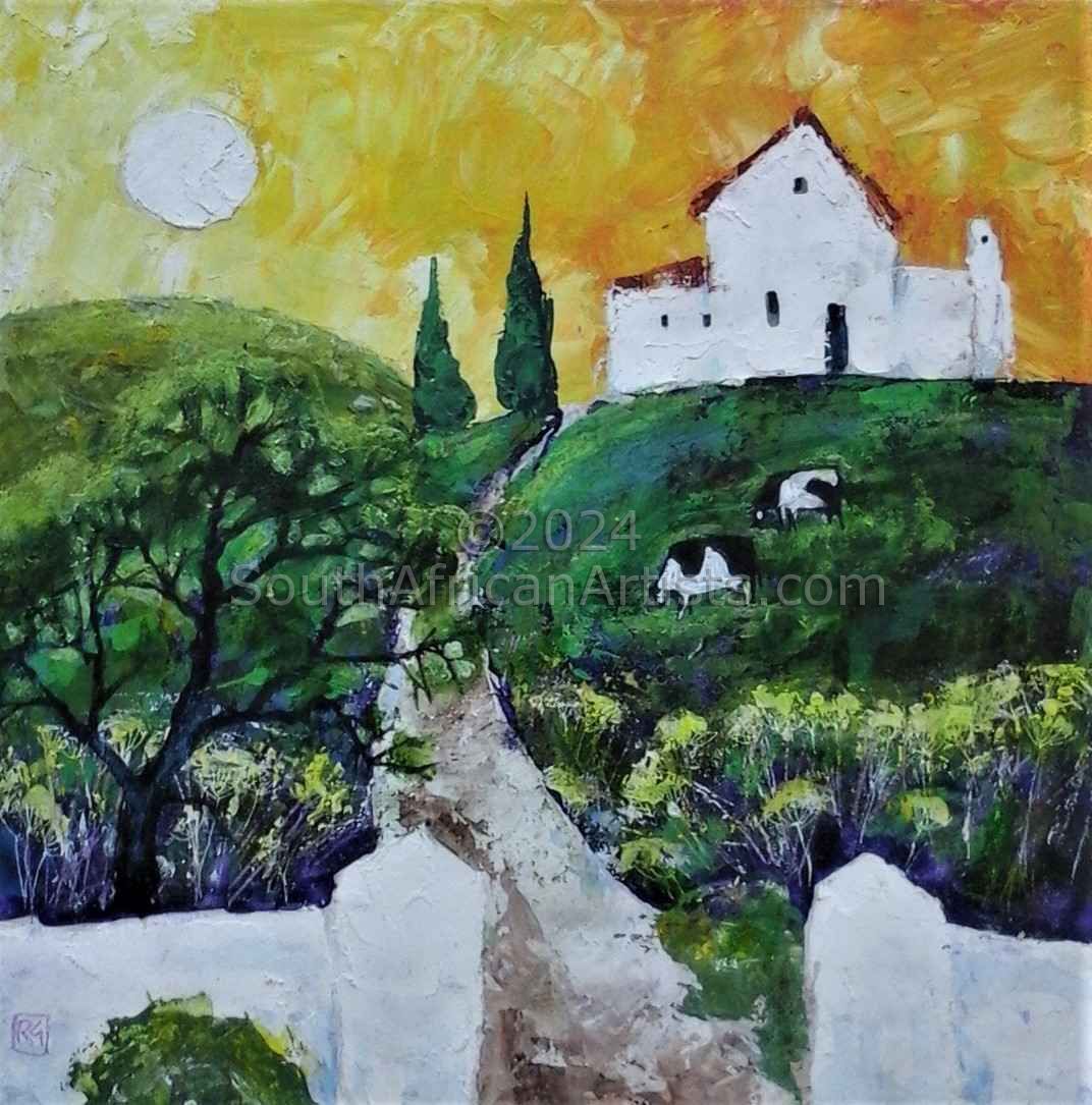 Expressionist Country Scene