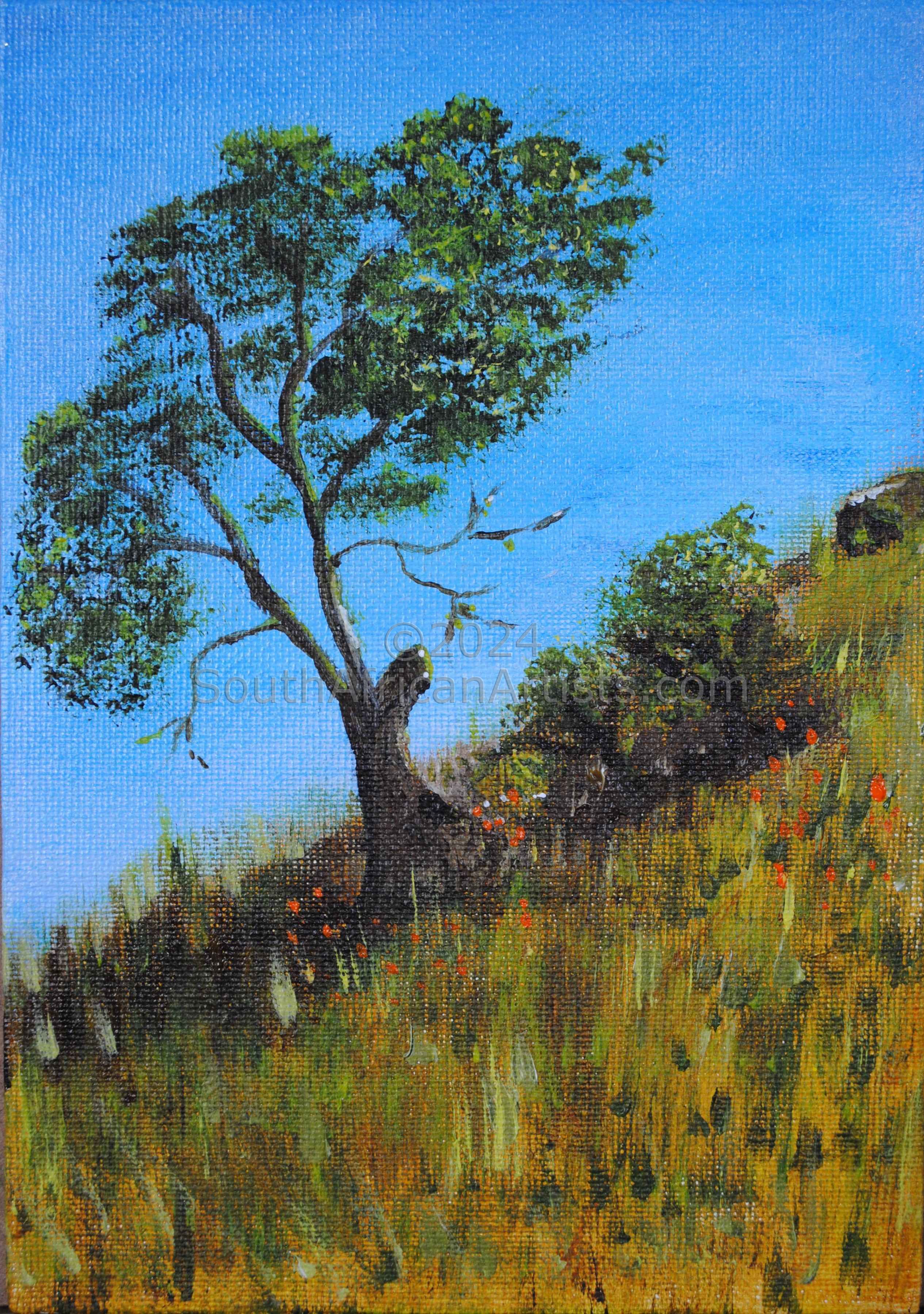 Tree On a Hill
