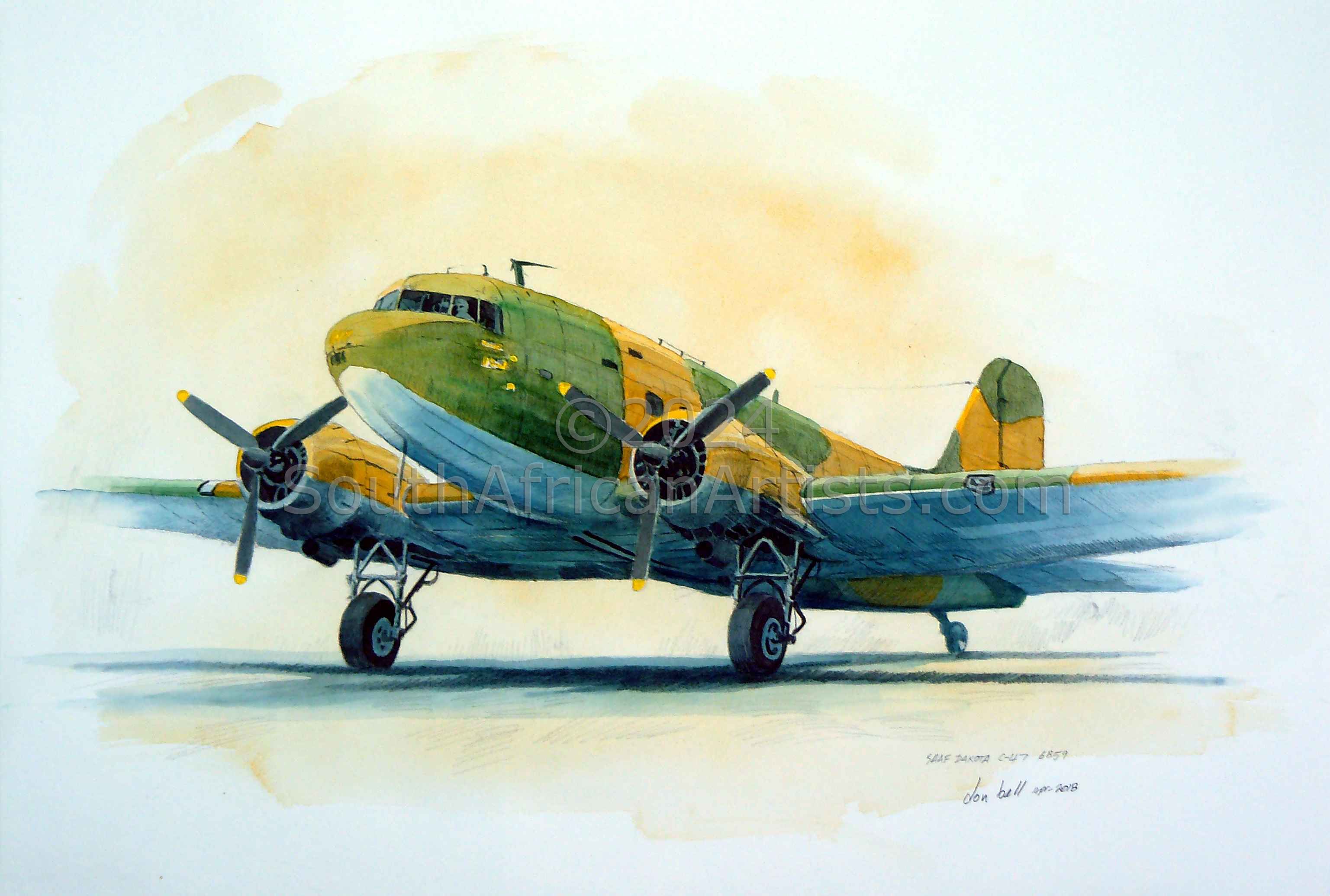 Saaf Douglas Dakota C-47 6869