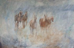 "Horses in the Rain"