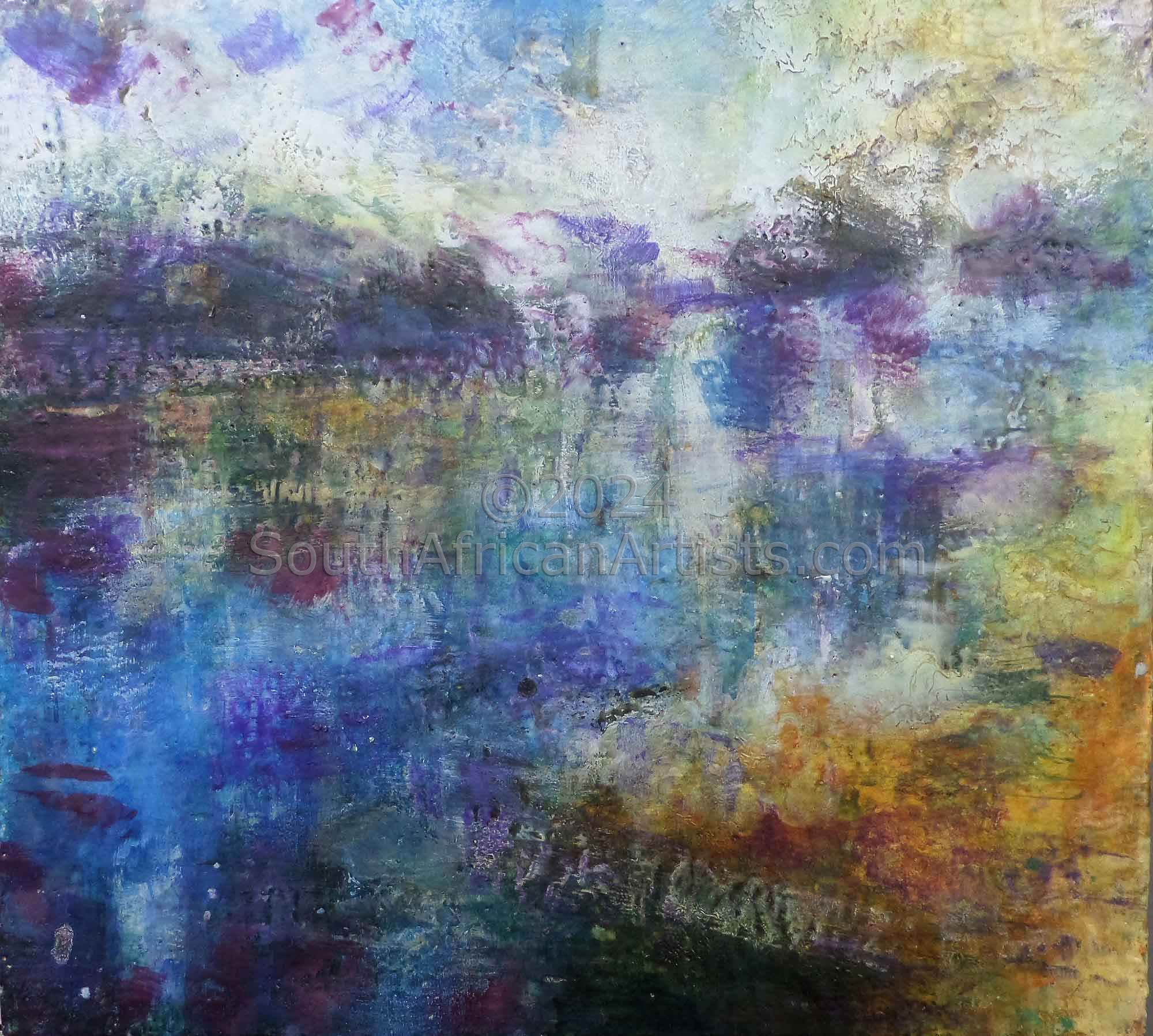 Water Running Through | Painting | Custom Painti