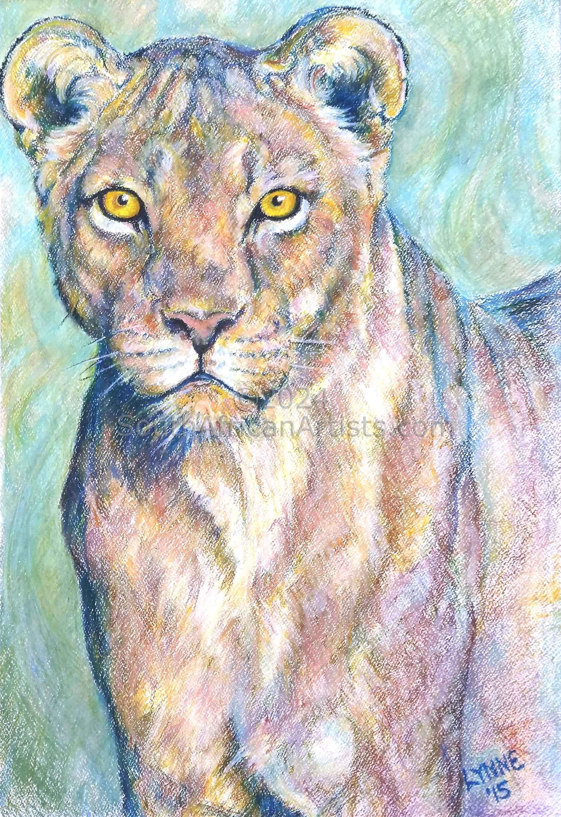 Pastel Lioness