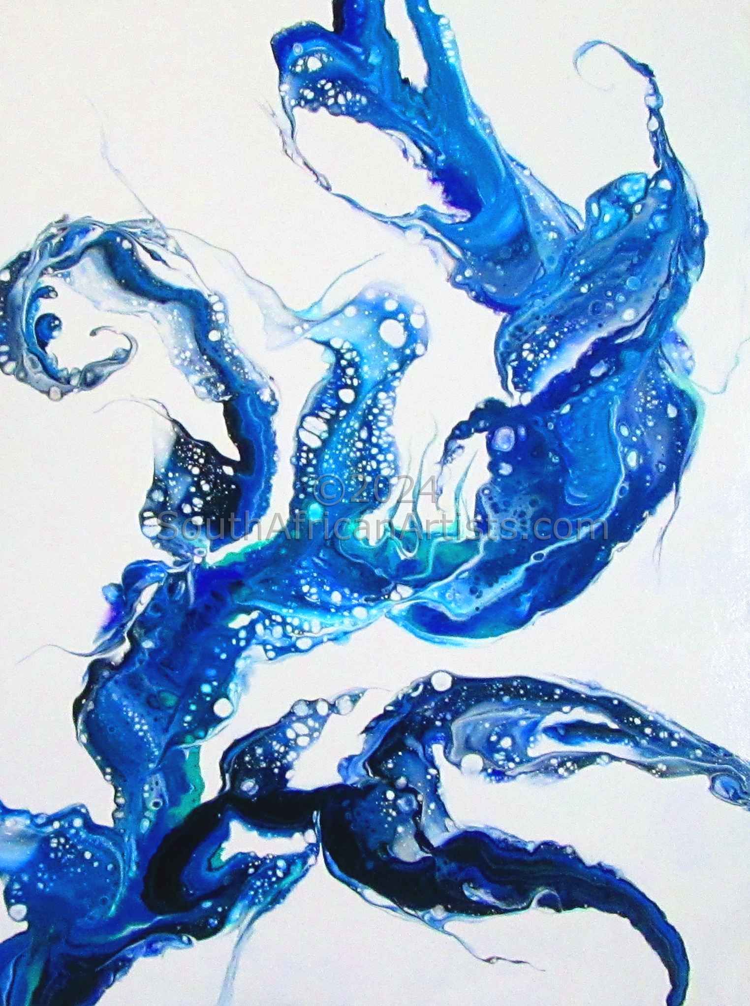 Blue Swirls 
