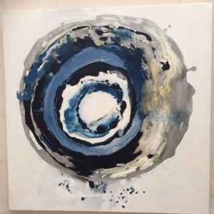 "A Blue Circle"