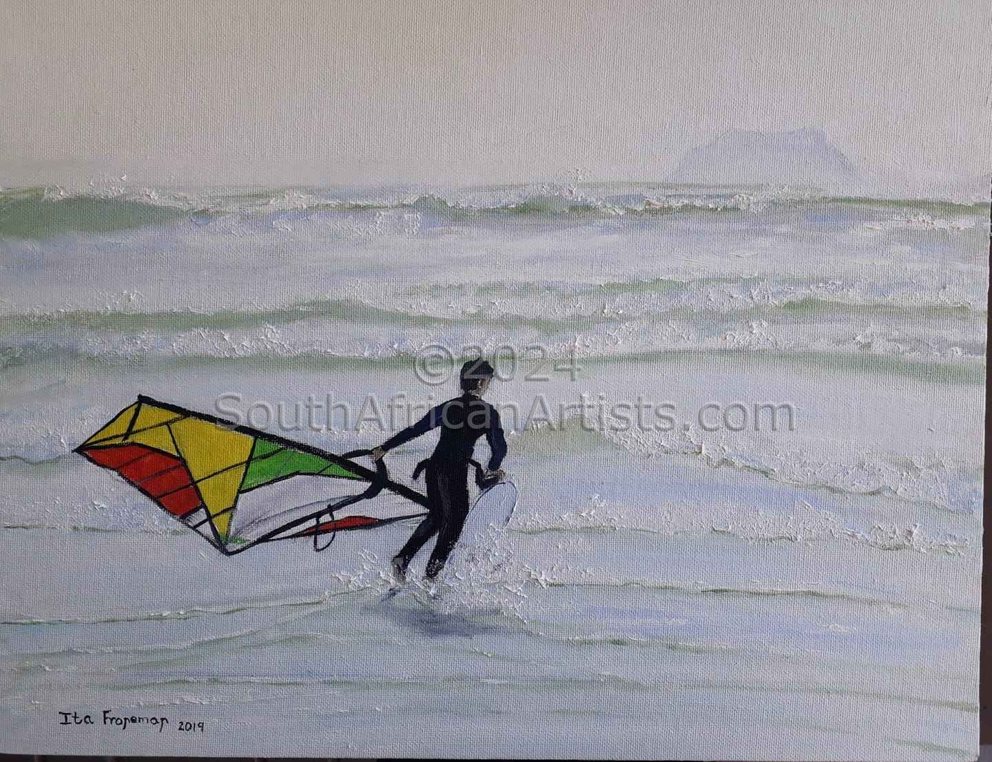 Yzerfontein Kite Surfer
