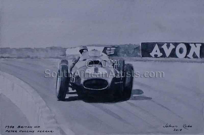 Ferrari British GP,Peter,Collins