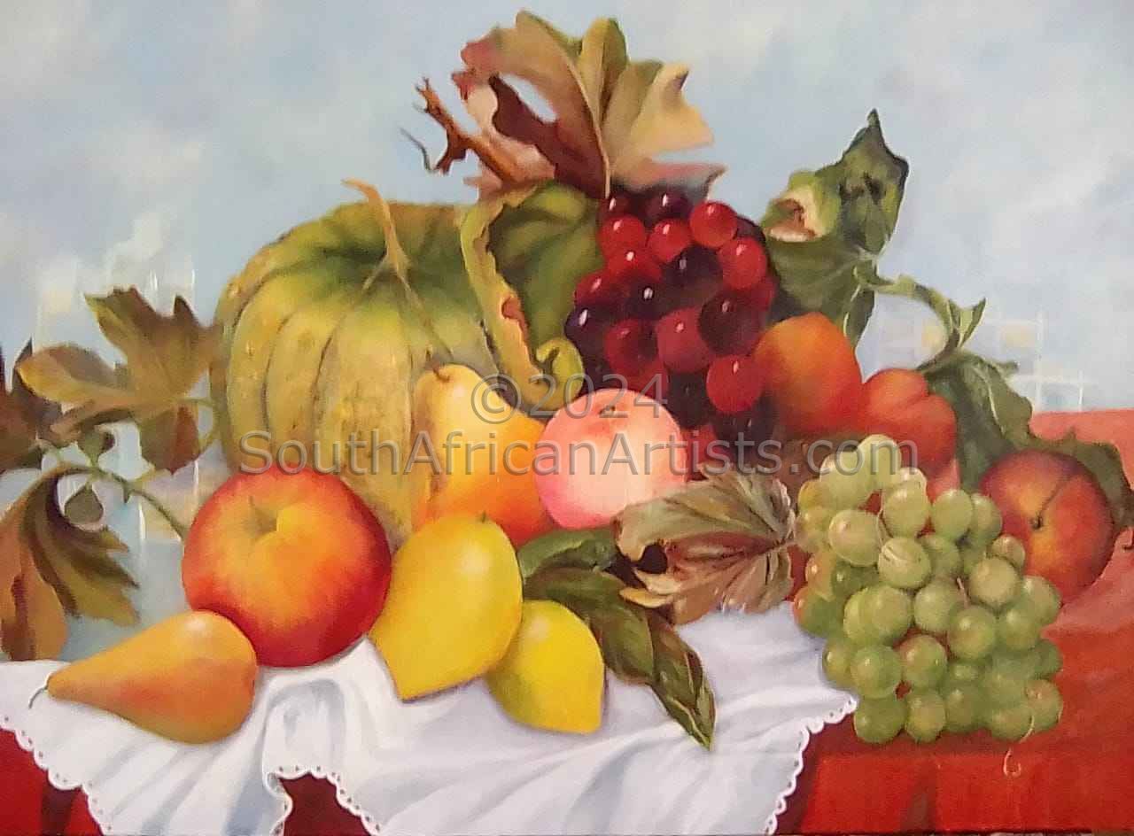 Table with Fruit