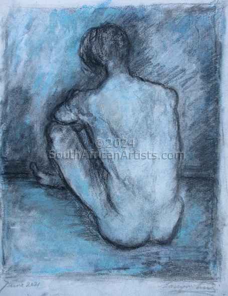 Nude - Study II in blue for Isolation