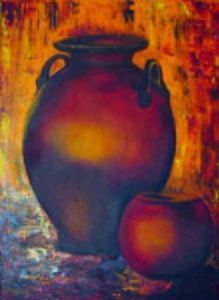 "African Pots/Flame-2m"