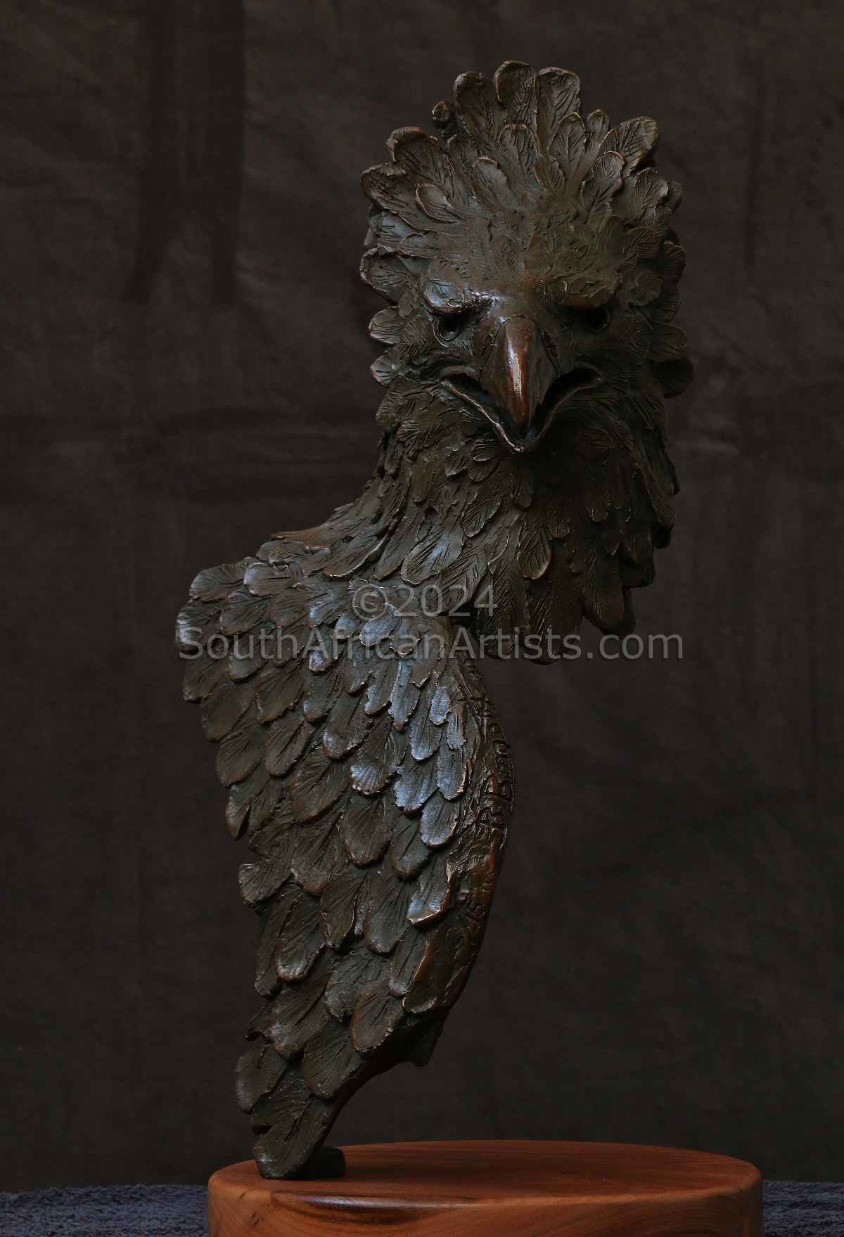Crowned Eagle Bust Bronze (Ltd Ed of 15)