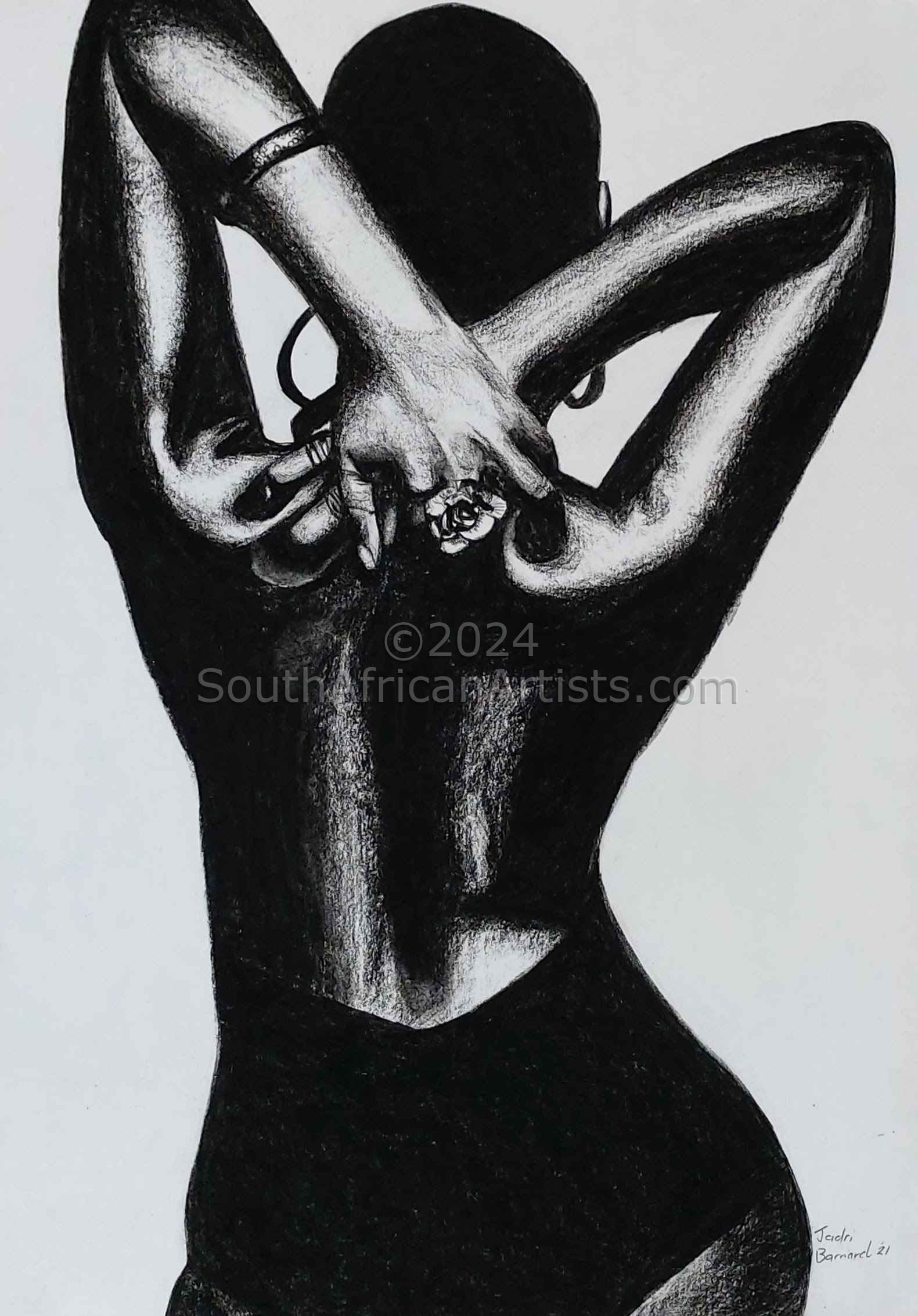 A Lady In Charcoal