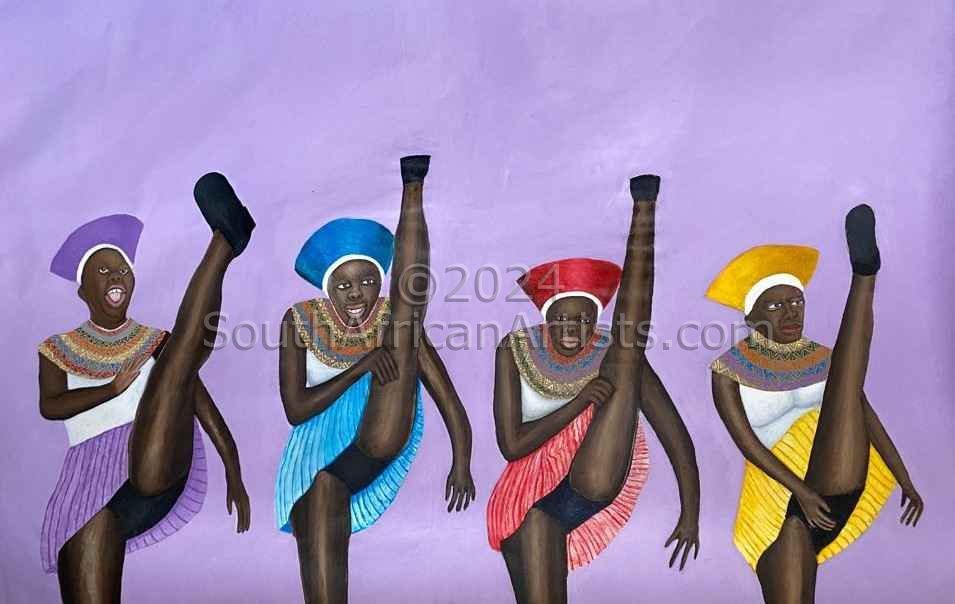 Indlamu Zulu Dancers