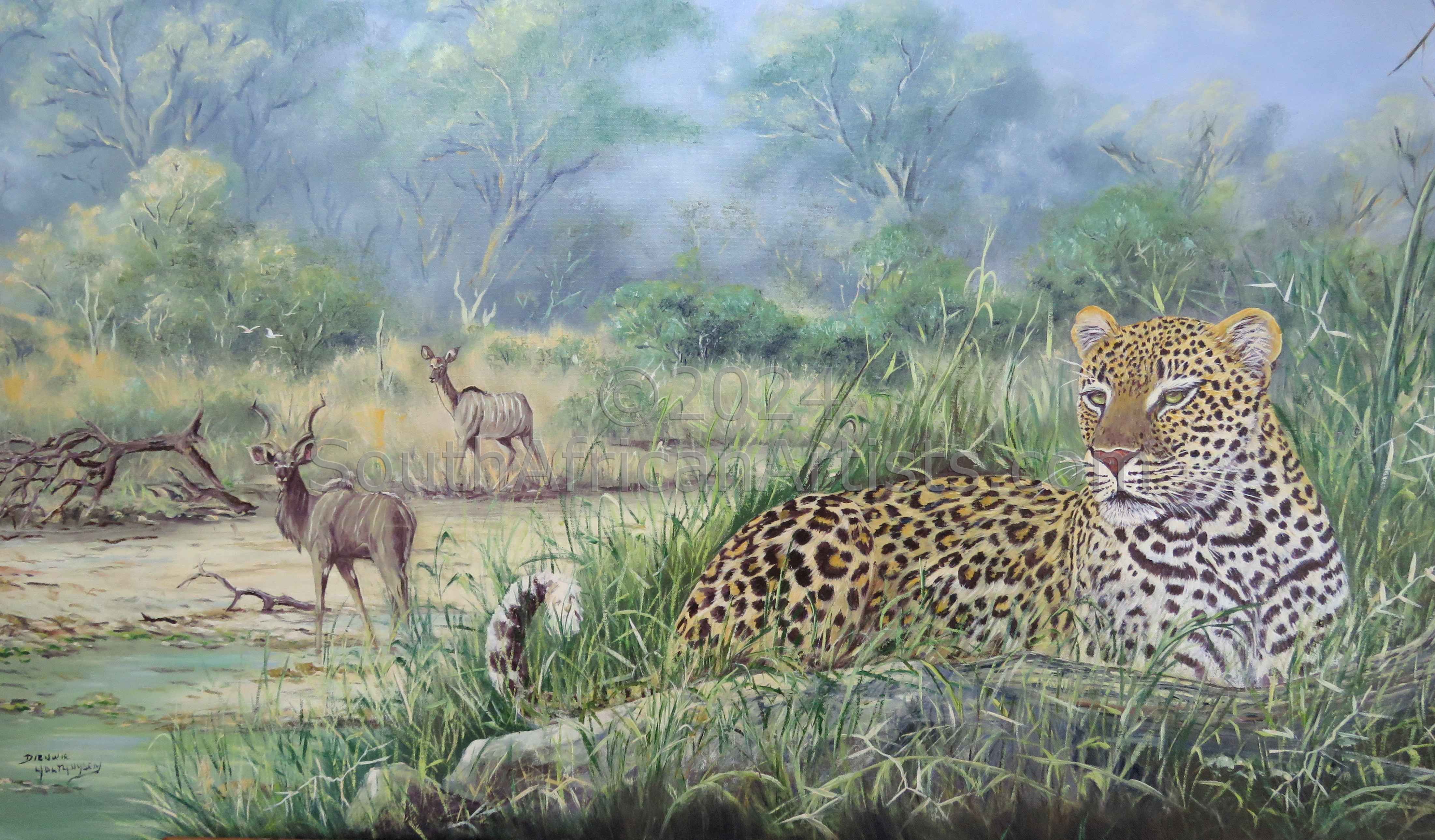 The Resting Leopard