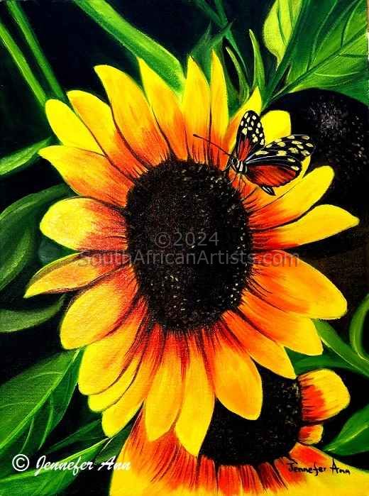 The Sunflower & Butterfly