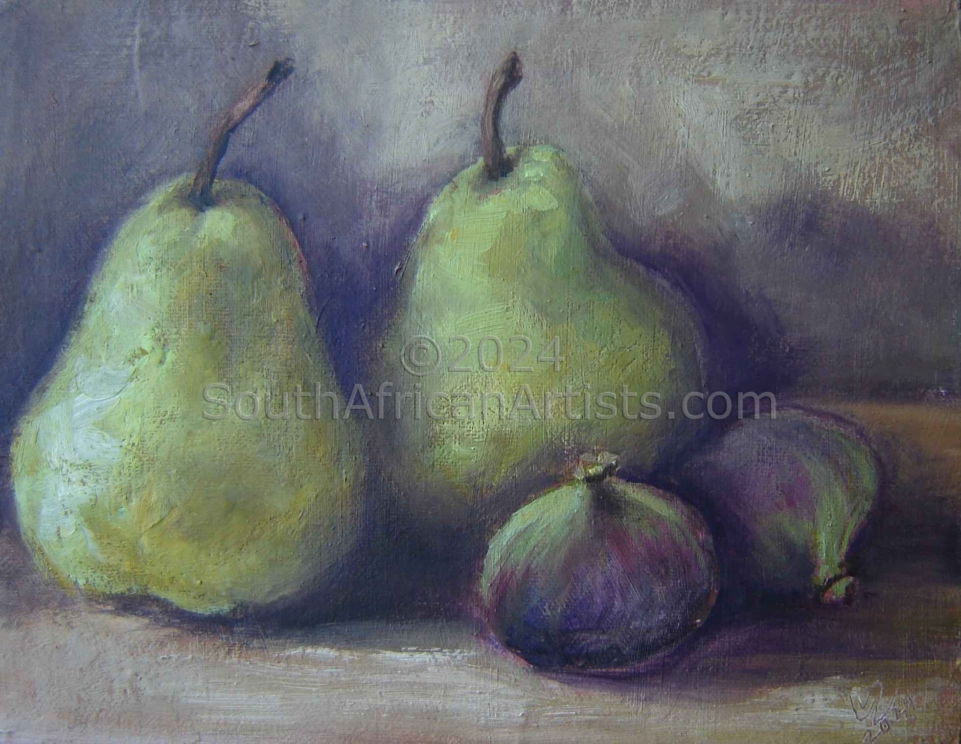 Two Pears and Two Figs