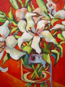 "Lilies and Red"