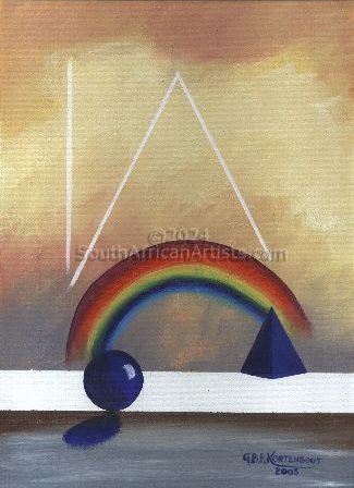 Rainbow, Ball and Pyramids
