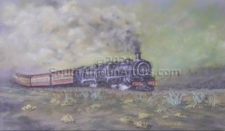 Steam Train in the Karoo
