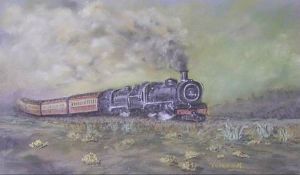 "Steam Train in the Karoo"