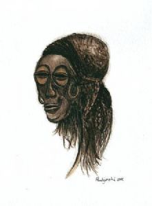 "African Mask 7"
