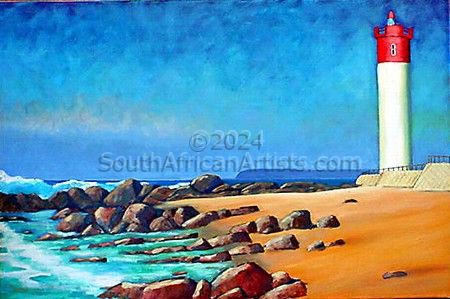 Seascape near Umhlanga Rocks, Durban, South Africa