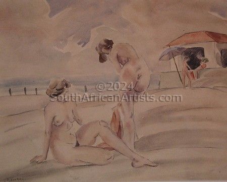 Nudes on the Beach
