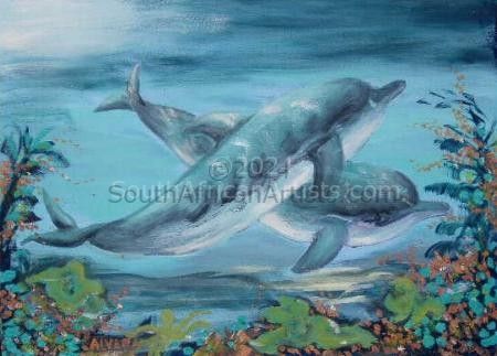 Darting Dolphins 2