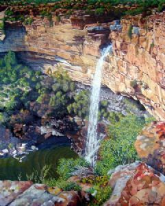 "Waterfall Near Nieuwoudville"