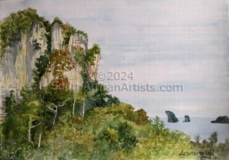 Rock Cliffs at Ao Nang - Thailand